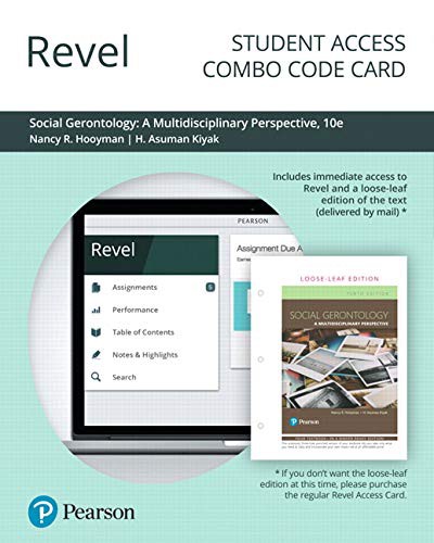 Cover for Revel for Social Gerontology