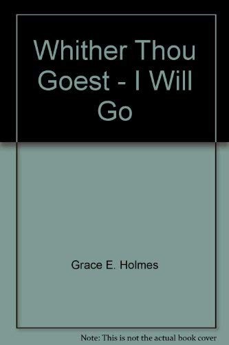 Cover for Whither Thou Goest - I Will Go