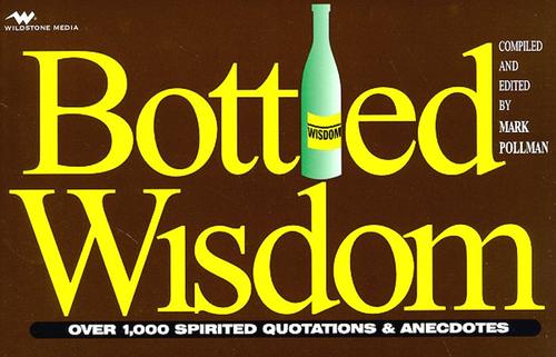 Cover for Bottled wisdom