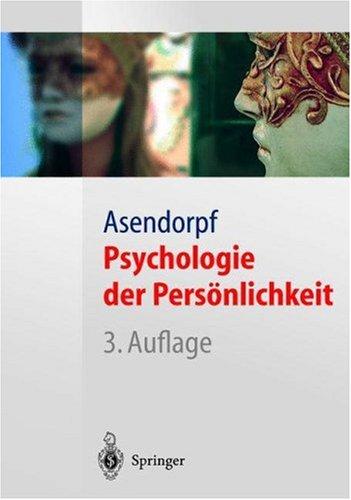 Cover for Psychologie der Persönlichkeit