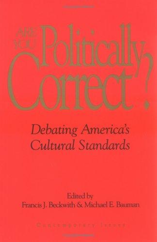Cover for Are you politically correct?