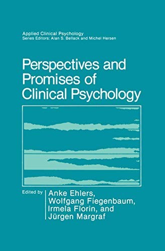 Cover for Perspectives and Promises of Clinical Psychology