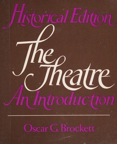 Cover for The theater, an introduction