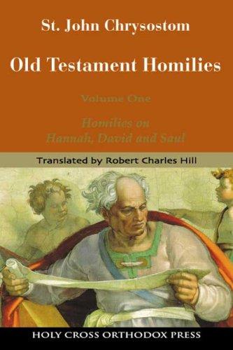 Cover for St. John Chrysostom Old Testament Homilies Volume 1