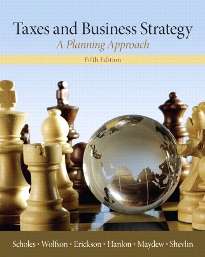 Cover for Taxes & Business Strategy