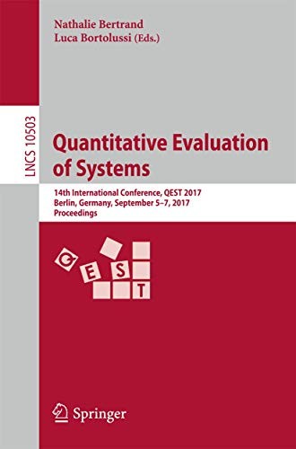 Cover for Quantitative Evaluation of Systems