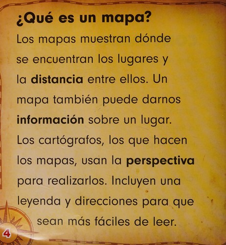 Cover for Cómo Hacer Mapas (Making Maps)