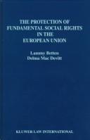 Cover for The Protection of Fundamental Social Rights in the European Union
