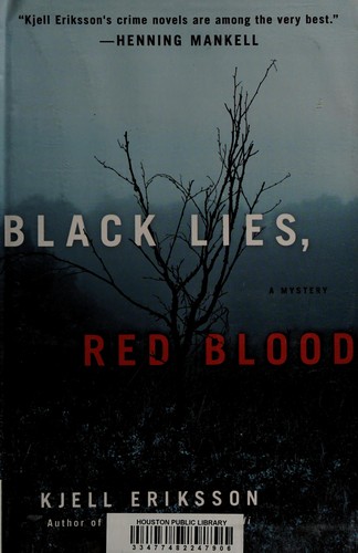 Cover for Black lies, red blood