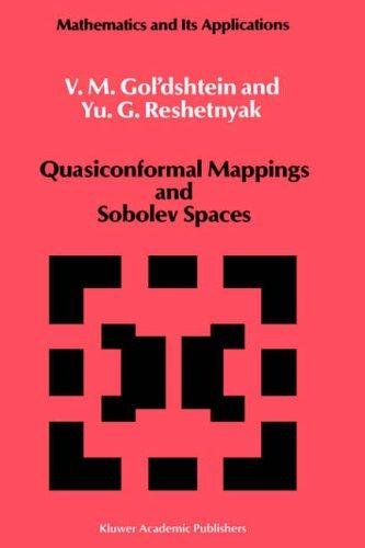 Cover for Quasiconformal mappings and Sobolev spaces