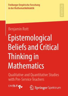 Cover for Epistemological Beliefs and Critical Thinking in Mathematics