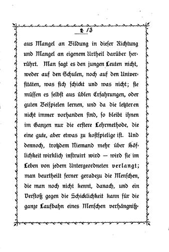 Cover for Ueber die Höflichkeit...