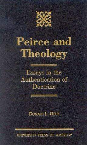 Cover for Peirce and theology