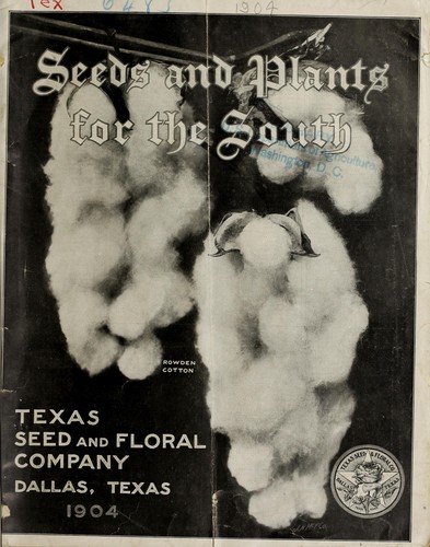 Cover for Seeds and plants for the South