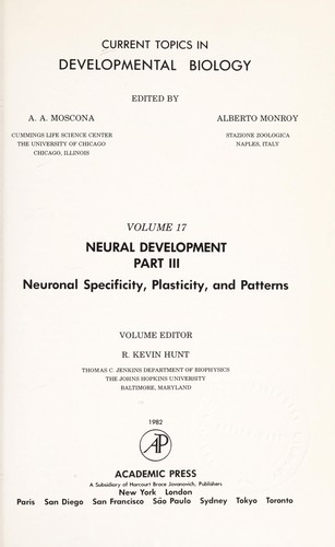 Cover for Cellular and molecular differentiation