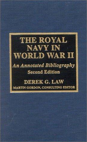Cover for The Royal Navy in World War II
