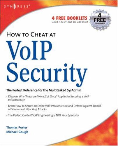 Cover for How to Cheat at Voip Security (How to Cheat) (How to Cheat) (How to Cheat)