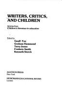 Cover for Writers, Critics, and Children