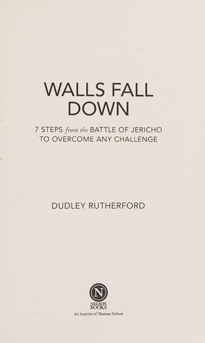 Cover for Walls Fall Down