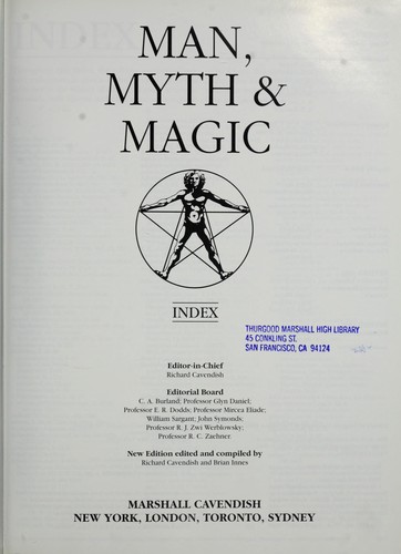 Cover for Man, myth, and magic