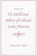 Cover for Essays in the intellectual history of colonial Latin America