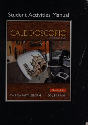 Cover for Student Activities Manual for Caleidoscopio