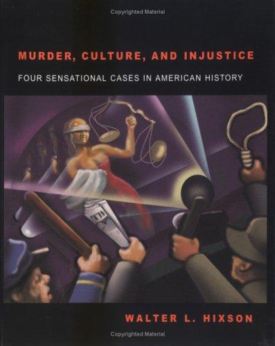 Cover for Murder, culture, and injustice