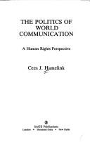 Cover for The politics of world communication