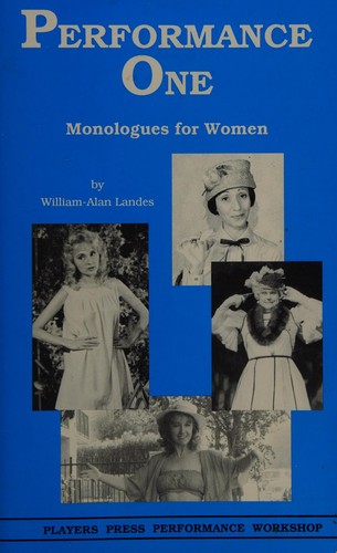 Cover for Performance one