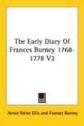 Cover for The Early Diary Of Frances Burney 1768-1778 V2