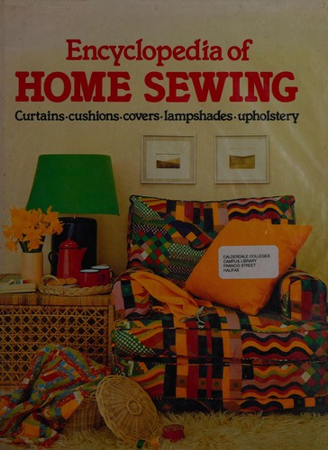 Cover for Encyclopedia of home sewing