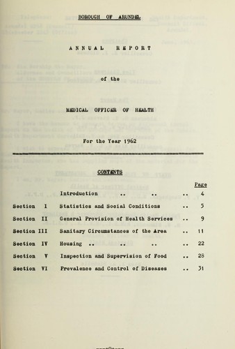 Cover for [Report 1962]