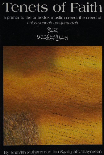 Cover for Tenets of faith