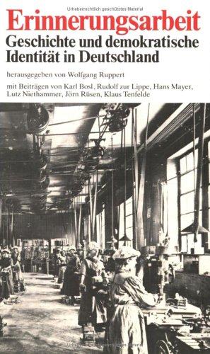 Cover for Erinnerungsarbeit