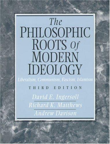 Cover for The Philosophic Roots of Modern Ideology