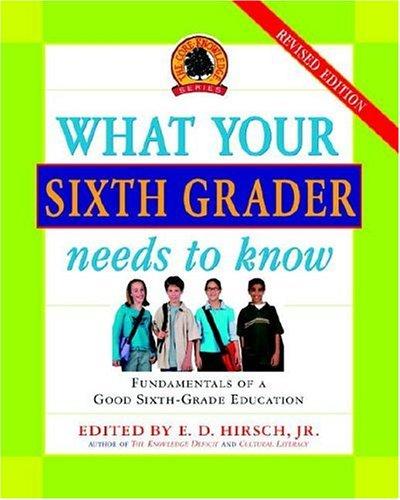 Cover for What your sixth grader needs to know