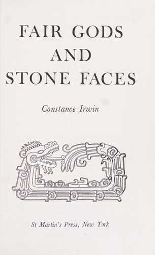 Cover for Fair gods and stone faces.