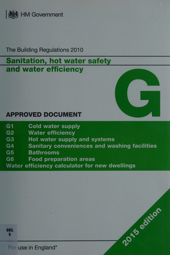Cover for Sanitation, hot water safety and water efficiency