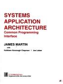 Cover for Systems application architecture