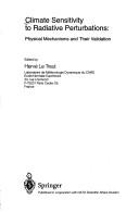 Cover for Climate sensitivity to radiative perturbations