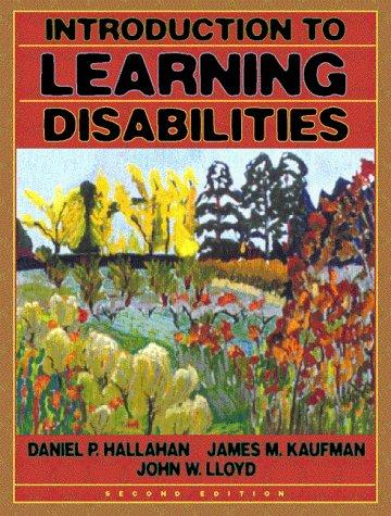 Cover for Introduction to learning disabilities