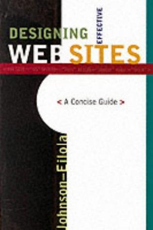 Cover for Designing effective Web sites