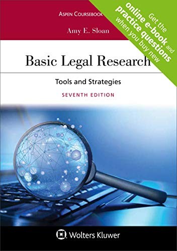 Cover for Basic Legal Research