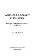 Cover for Work and community in the jungle