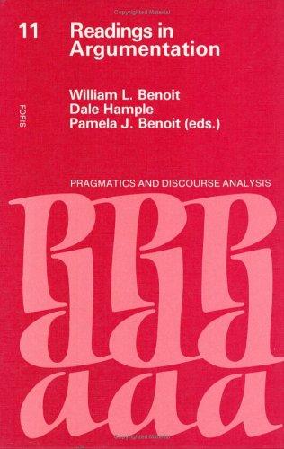 Cover for Readings in argumentation