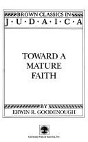 Cover for Toward a mature faith