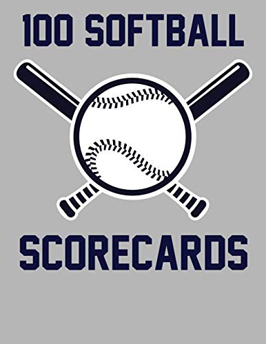 Cover for 100 Softball Scorecards