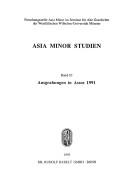 Cover for Ausgrabungen in Assos 1991