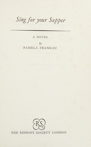 Cover for Sing For Your Supper