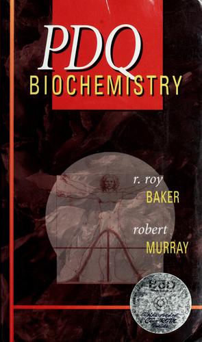 Cover for PDQ biochemistry